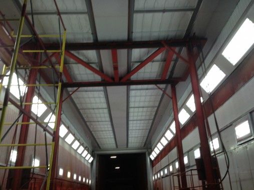 Модернизация окрасочно сушильной камеры для локомотивов SPK-22 Модернизация окрасочно сушильной камеры для локомотивов SPK-22