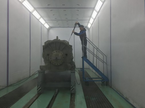 Обитаемая моечно-сушильная камера тупикового типа SPK-МА 15.5.5