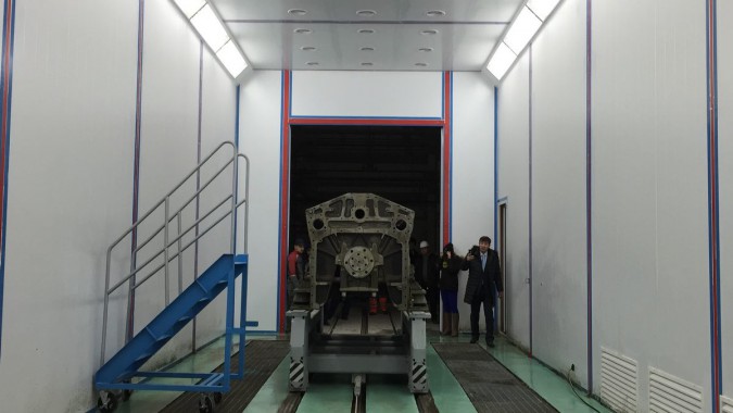 Обитаемая моечно-сушильная камера тупикового типа SPK-МА 15.5.5