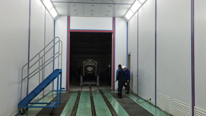 Обитаемая моечно-сушильная камера тупикового типа SPK-МА 15.5.5