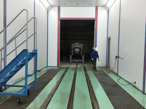 Обитаемая моечно-сушильная камера тупикового типа SPK-МА 15.5.5