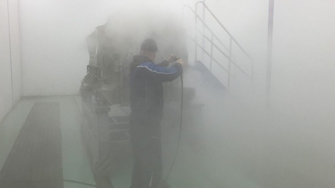 Обитаемая моечно-сушильная камера тупикового типа SPK-МА 15.5.5