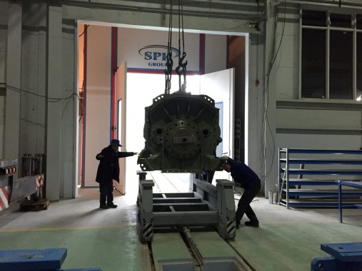 Обитаемая моечно-сушильная камера тупикового типа SPK-МА 15.5.5