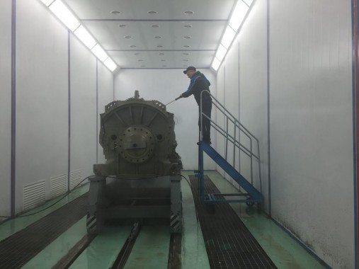 Обитаемая моечно-сушильная камера тупикового типа SPK-МА 15.5.5