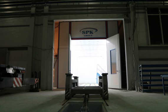 Обитаемая моечно-сушильная камера тупикового типа SPK-МА 15.5.5