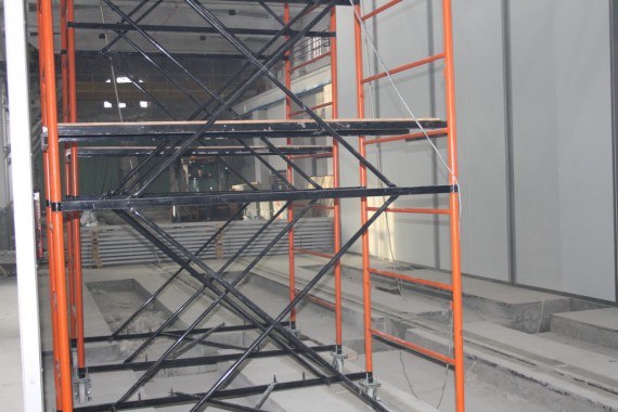 Дробеструйная камера для жд вагонов. Музей РЖД в г. Екатеринбург Дробеструйная камера для жд вагонов. Музей РЖД в г. Екатеринбург