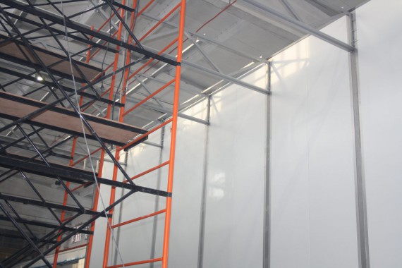 Дробеструйная камера для жд вагонов. Музей РЖД в г. Екатеринбург Дробеструйная камера для жд вагонов. Музей РЖД в г. Екатеринбург