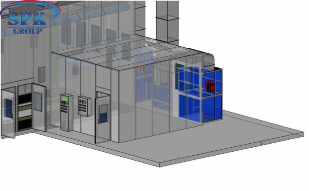 Комплекс подготовки и окраски металлоконструкций SPK-18.5.5 ОСК DB