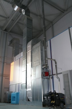 Обитаемая моечная камера. Завод по производству дизельных двигателей GEVO. Обитаемая моечная камера. Завод по производству дизельных двигателей GEVO.