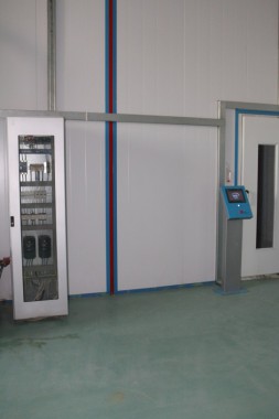 Обитаемая моечная камера. Завод по производству дизельных двигателей GEVO. Обитаемая моечная камера. Завод по производству дизельных двигателей GEVO.