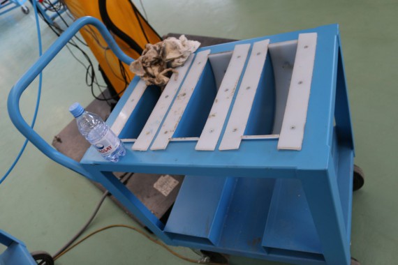 Тележка для шестерней коленчатого вала