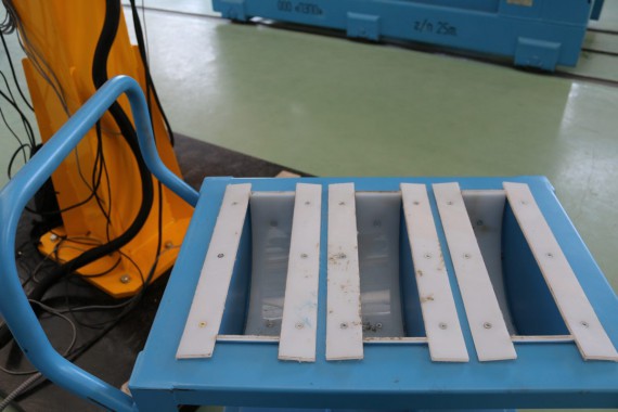 Тележка для шестерней коленчатого вала