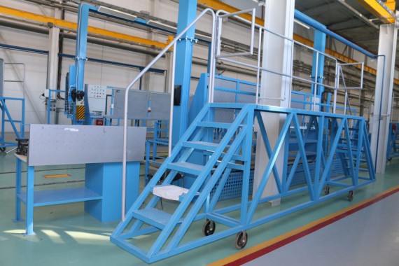 Передвижная подъемная площадка