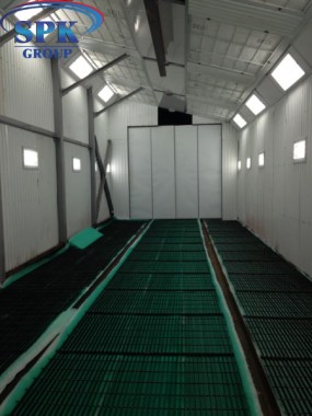 Модернизация покрасочной камеры для сварных металлоконструкций Модернизация покрасочной камеры для сварных металлоконструкций