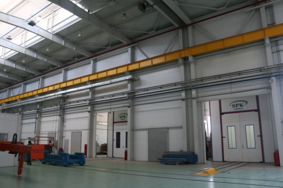 Обитаемая моечная камера. Завод по производству дизельных двигателей GEVO. Обитаемая моечная камера. Завод по производству дизельных двигателей GEVO.