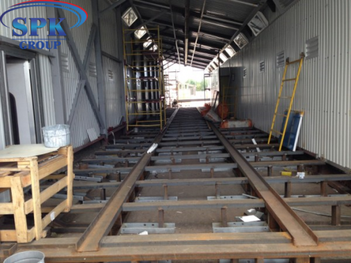 Модернизация покрасочной камеры для сварных металлоконструкций Модернизация покрасочной камеры для сварных металлоконструкций