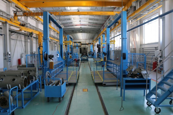 Оснащение технологической линии нестандартным оборудованием на Заводе по производству дизельных двигателей GEVO