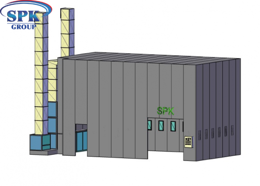Модернизация покрасочной камеры с газовым обогревом SPK 12.6.7 Модернизация покрасочной камеры с газовым обогревом SPK 12.6.7