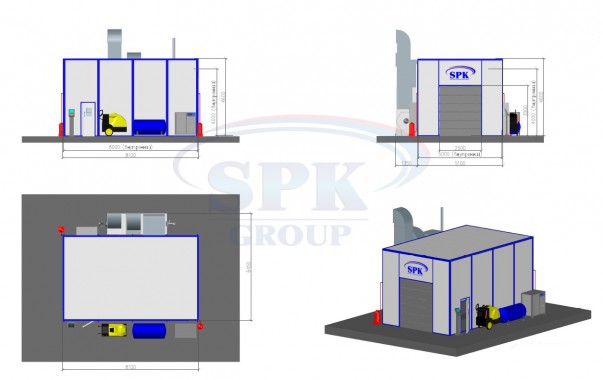 Моечная камера проходного типа SPK-8.5.4 Моечная камера проходного типа SPK-8.5.4