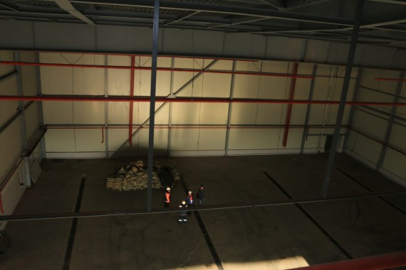 Покрасочно-сушильная камера для самолетов Airbus в Авиационно-техническом центре