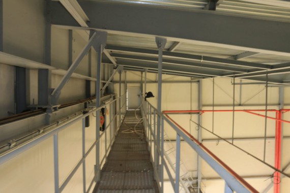 Покрасочно-сушильная камера для самолетов Airbus в Авиационно-техническом центре