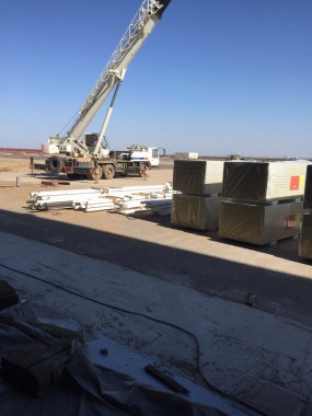 Покрасочно-сушильная камера для самолетов Airbus в Авиационно-техническом центре