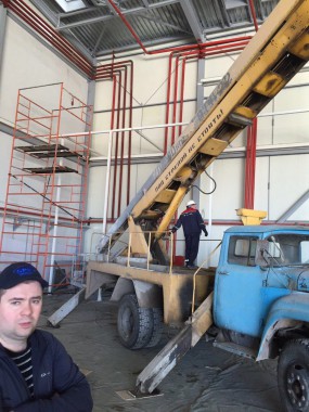 Покрасочно-сушильная камера для самолетов Airbus в Авиационно-техническом центре