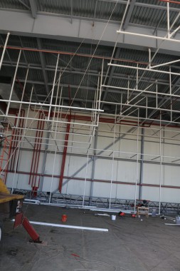 Покрасочно-сушильная камера для самолетов Airbus в Авиационно-техническом центре