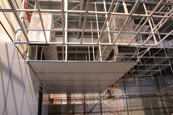 Покрасочно-сушильная камера для самолетов Airbus в Авиационно-техническом центре