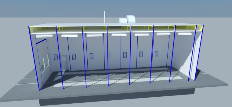 Моечная камера для дизельных двигателей SPK-9.5.5 Моечная камера для дизельных двигателей SPK-9.5.5