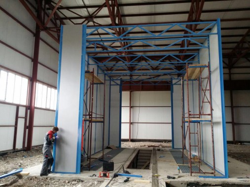 Покрасочно-сушильная камера для сельскохозяйственной техники SPK-10.6.5 Покрасочно-сушильная камера для сельскохозяйственной техники SPK-10.6.5