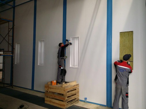 Покрасочно-сушильная камера для сельскохозяйственной техники SPK-10.6.5 Покрасочно-сушильная камера для сельскохозяйственной техники SPK-10.6.5