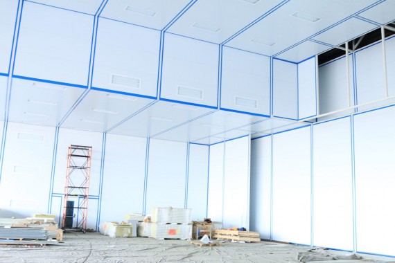 Покрасочно-сушильная камера для самолетов Airbus в Авиационно-техническом центре