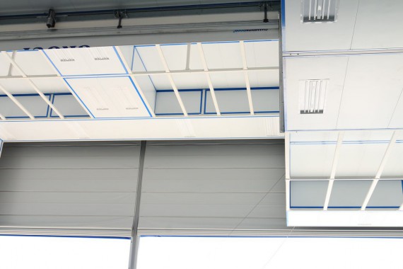 Покрасочно-сушильная камера для самолетов Airbus в Авиационно-техническом центре