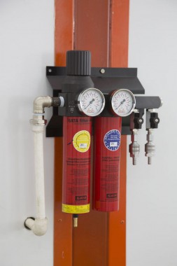 Окрасочно-сушильная камера для вилочных погрузчиков и металлоконструкций (Невьянский Машиностроительный Завод, г. Невьянск, Свердловская область)