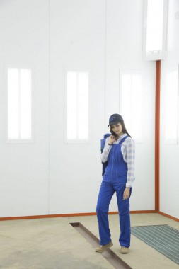 Окрасочно-сушильная камера для вилочных погрузчиков и металлоконструкций (Невьянский Машиностроительный Завод, г. Невьянск, Свердловская область)