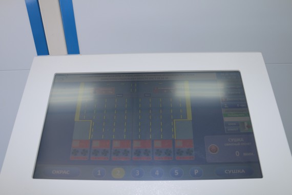 Покрасочно-сушильная камера для самолетов Airbus в Авиационно-техническом центре