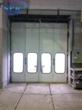 Реконструкция покрасочной камеры для сварных металлоконструкций