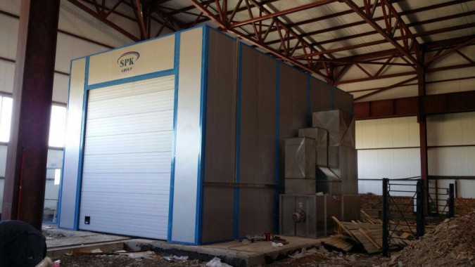 Покрасочно-сушильная камера для сельскохозяйственной техники SPK-10.6.5 Покрасочно-сушильная камера для сельскохозяйственной техники SPK-10.6.5