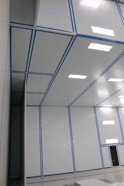 Покрасочно-сушильная камера для самолетов Airbus в Авиационно-техническом центре