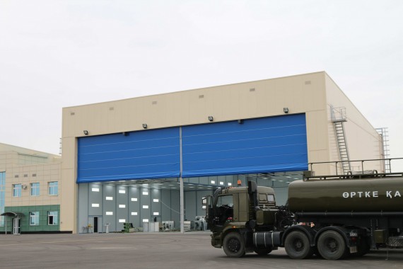 Покрасочно-сушильная камера для самолетов Airbus в Авиационно-техническом центре