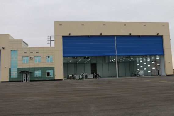 Покрасочно-сушильная камера для самолетов Airbus в Авиационно-техническом центре