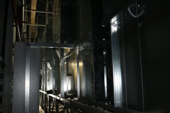 Покрасочно-сушильная камера для самолетов Airbus в Авиационно-техническом центре