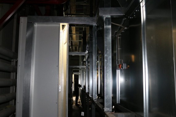 Покрасочно-сушильная камера для самолетов Airbus в Авиационно-техническом центре