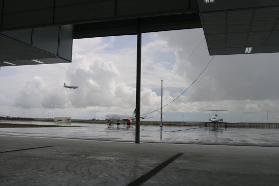 Покрасочно-сушильная камера для самолетов Airbus в Авиационно-техническом центре