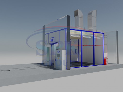 Проект капитального ремонта окрасочно-сушильной камеры для окраски металлоконструкций Проект капитального ремонта окрасочно-сушильной камеры для окраски металлоконструкций