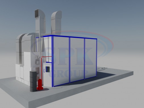 Проект капитального ремонта окрасочно-сушильной камеры для окраски металлоконструкций Проект капитального ремонта окрасочно-сушильной камеры для окраски металлоконструкций