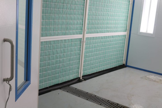 Покрасочно-сушильная камера для самолетов Airbus в Авиационно-техническом центре