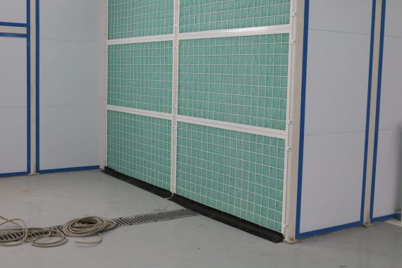 Покрасочно-сушильная камера для самолетов Airbus в Авиационно-техническом центре