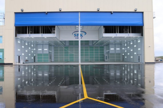 Тупиковая покрасочно-сушильная камера для самолетов SPK-30.33.9 Тупиковая покрасочно-сушильная камера для самолетов SPK-30.33.9